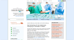Desktop Screenshot of park-klinik.com
